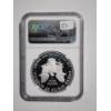 Image 3 : 2006-W American 1 Oz Silver Eagle GRADED PF70 ULTRA CAMEO BY NGC ~ WEST POINT MINT