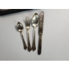 Image 6 : Vintage Silver-Plated Set with Case - Total Weight: 3.2lbs