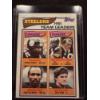 Image 1 : 1981 Topps Pittsburgh Steelers Harris, Lambert, Blount & Stallworth Football Card - Mint Condition