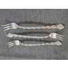 Image 2 : Three Nice Sterling Silver Forks Weighing 59.5 Grams