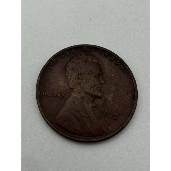 Semi-Key Date 1931-D Wheat Penny