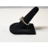 Image 3 : 14K Gold Ring with Stones - Size 7.5 - Total Weight: 2.3g