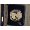 Image 5 : 2000 One Ounce Proof Silver American Eagle & Liberty Commemorative Half Dollar in Original Box