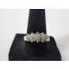 Image 2 : Stunning 10K Gold Diamond Cluster Ring - Size 9 - Total Weight: 4.1g