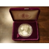 Image 1 : BEAUTIFUL 1992 United States 1 Oz Silver American Eagle PROOF Round In Original Packaging & Capsule!