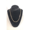 Image 1 : 14K Yellow Gold 18" Herringbone Necklace - Weight: 6.6g