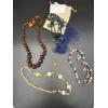 Image 1 : Costume Jewelry - Gorgeous Necklace & Earring Sets - Tassles handmade in Bali - Necklace