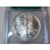 Image 2 : ICG Graded MS64 1994 American Silver Eagle - 1 oz .999 Fine Silver 