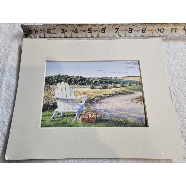 Wall Portrait - Basket Bearings Branch - BJ Stych Watercolors