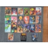 Image 1 : 21 Assorted Near Mint 1993 Marvel Trading Cards Including Carnage, Magneto, Deadpool & More!