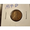 Image 2 : Very Nice 1919-D United States Wheat Penny ~ BETTER DATE DENVER MINTED PENNY!