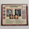 Image 1 : "Truth Is Sometimes Stranger Than Fiction" Lincoln & Kennedy Coin Set FV: $1.54