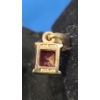 Image 5 : Sterling Silver Rings & Necklace Pendant With Pink Stone - Weight: 14.5g