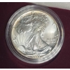 Image 3 : United States 1990 One Troy Ounce .999 Fine SIlver American Eagle With Original Packaging