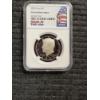 Image 1 : 2025 S Clad 50C PF 69 Ultra Cameo 2025 Kennedy Half Dollar - NGC