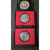 Image 1 : (3) American Revolution Medals - 1 Sterling Silver