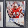 Image 4 : Four Upper Deck AUTOGRAPHED Detroit Lions & San Diego Chargers NUMBERED Rookie Football Cards ~ 