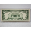 Image 4 : Excellent United States 1953 Five Dollar Silver Certificate Note in Great Condition! 