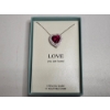 Image 1 : Sterling Silver 18" Necklace with Heart Pendant - Total Weight: 4.8g
