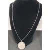 Image 1 : United States 1941 90% Silver Walking Liberty Half Dollar Set In Bezel On 24" Necklace 