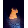 Image 2 : Degenhart Dogs - Ivory - Adorable Uranium Glass Dog Figurine - ~2.5 inches 