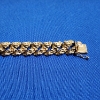 Image 8 : HEAVY 14K Gold Nugget Style Bracelet Measuring 8 Inches Weighing 61.9 Grams Total!