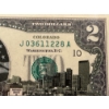 Image 2 : 2003 United States Jefferson COLORADO $2.00 Bill In Hard Case Holder - Mint Condition - RARE