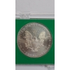 Image 4 : United States 1997 1 Troy Ounce .999 Fine Silver American Eagle In Small Display Case