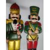 Image 4 : 3 Outdoor Metal Christmas/Holiday Nutcracker Yard Stakes - Approx. 30in Tall