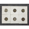 Image 4 : Six Assorted Better Dates 90% Silver Dimes ~ Various Dates & Conditions ~ Face Value $0.60 