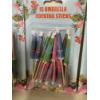 Image 2 : 45 - Brand New Umbrella Cocktail Sticks - New In Box