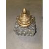 Image 5 : *Pick Up At Mantua Home-No Shipping Available* Stunning Ornate Vintage Gilded Bronze Inkwell Collect