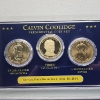 Image 2 : Two U.S. Presidential Dollar Coin Sets FDOI: Coolidge & Truman - Face Value: $6.00