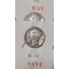 Image 3 : Daily Dime Saver With 1940's Mercury Silver Dimes - FV: $3.00