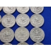 Image 12 : x25 Assorted Years 90% Silver Washington and Standing Liberty Quarters FV: $5.00