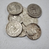 Image 1 : Eight Assorted United States 90% Silver Quarters ~ $2.00 Face Value 