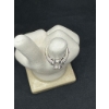 Image 4 : White Gold 14k Ring Total Weight 6.8g