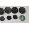 Image 3 : Vintage World War I Era Military Uniform Buttons, Antique Community Charity Pinback Button & More