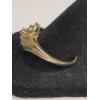 Image 3 : (2) Women's 14K Yellow Gold Channel Set Diamond Bypass Rings - Size 9 - Weight: 7.2g