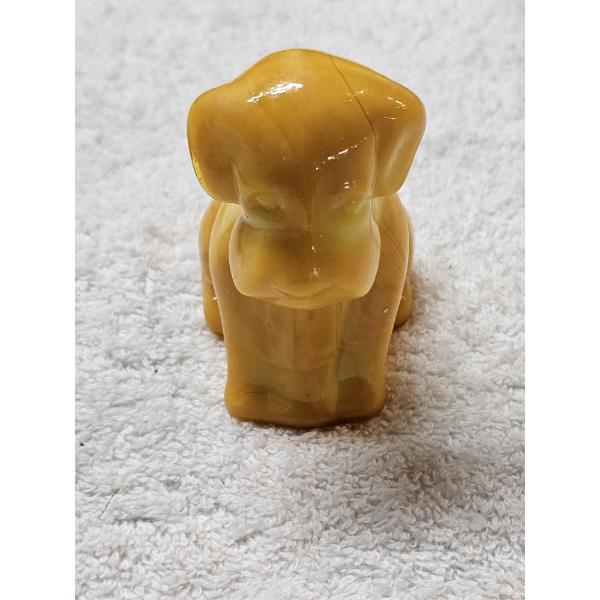 Vintage Uranium Degenhart Art Glass Figurine - Bittersweet