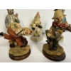 Image 2 : Assorted Clown Figurines - 5 Total