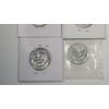 Image 6 : (4) United States 90% Silver Washington Quarters/Proof Quarters - 1953-D, 1956, 1963, 1964