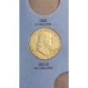 Image 5 : United States 1961-D 90% Silver Franklin Half Dollar In Coin Collection Book