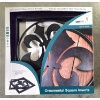 Image 1 : Brand New In Box Heavy Duty Black Metal 15 1/4''x15 1/4'' Fleur De Lis Accent Decor 