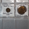 Image 6 : Two Binder Pages of Assorted Tokens/Medals: Bus Tokens, Commemoratives, Sales Tax, & More! 
