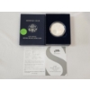 Image 1 : 2008-W American Silver Eagle Uncirculated $1 Coin 1 oz .999 Fine Silver w/ OGP Box & COA