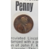 Image 7 : (5) Uncirculated 1974 Third Party Counterstamped Lincoln-Kennedy Novelty Pennies