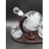 Image 3 : Globe Decanter - includes two glasses & Funnel 