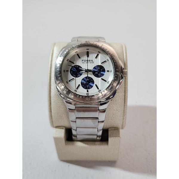 Fossil Blue Men's Stainless Steel 100 Meters BQ 9236 