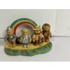 Image 3 :  Cherished Teddies "Follow the Yellow Brick Road" figurine set by Enesco - Tin Man - Dorothy